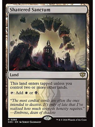 Shattered Sanctum - SOS-0260 - Rare