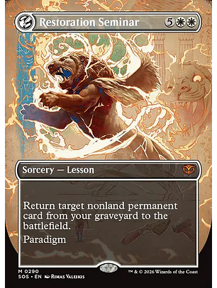 Restoration Seminar - SOS-0290 - Mythic