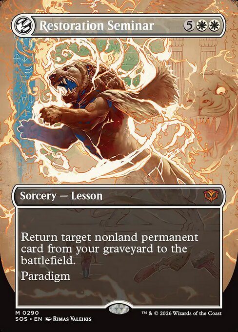 Restoration Seminar - SOS-0290 - Mythic 1