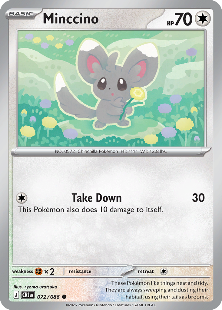 Minccino - CRI-072 - Common 1
