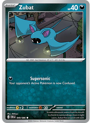 Zubat - CRI-049 - Common