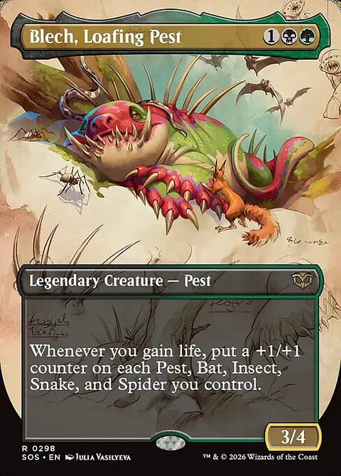 Blech, Loafing Pest - SOS-0298 - Rare