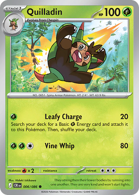 Quilladin - CRI-006 - Common
