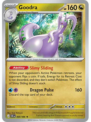 Goodra - CRI-068-H - Rare