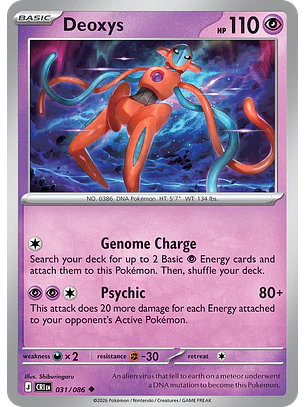 Deoxys - CRI-031 - Uncommon