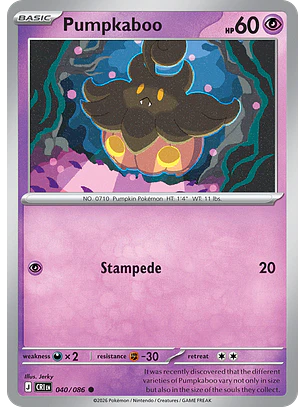 Pumpkaboo - CRI-040 - Common