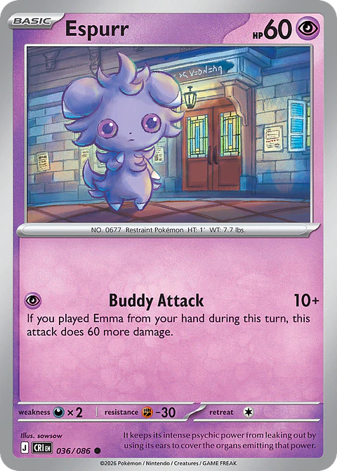 Espurr - CRI-036 - Common