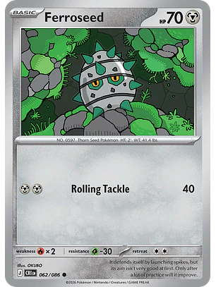 Ferroseed - CRI-062 - Common