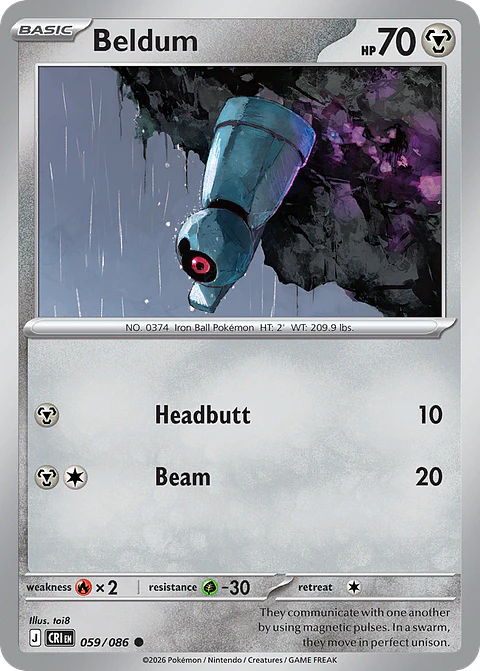 Beldum - CRI-059 - Common