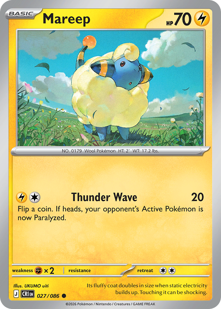 Mareep - CRI-027 - Common 1