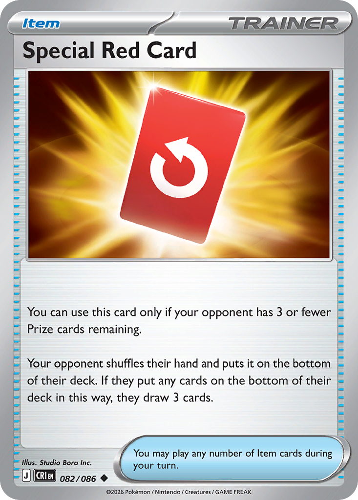 Special Red Card - CRI-082 - Uncommon 1