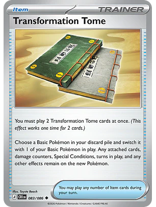 Transformation Tome - CRI-083 - Uncommon