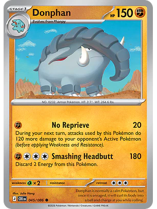 Donphan - CRI-045 - Common