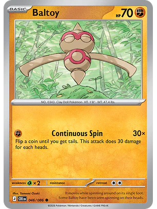 Baltoy - CRI-046 - Common