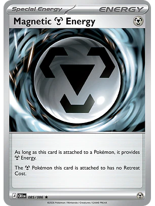 Magnetic Metal Energy - CRI-085-RH - Rare Reverse Holo