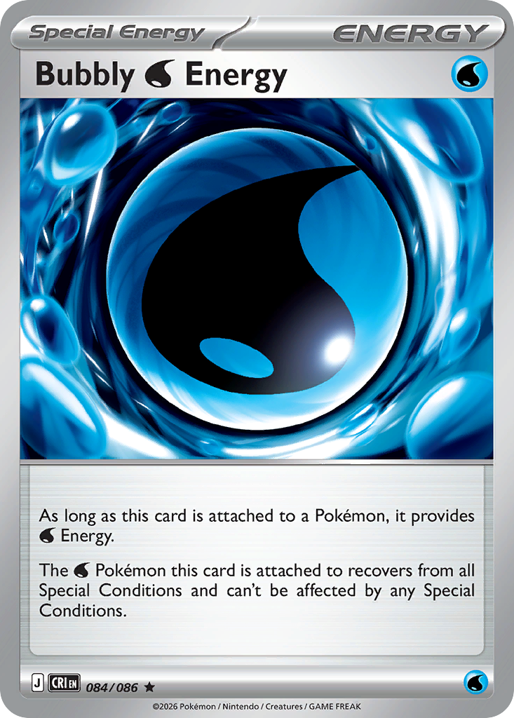 Bubbly Water Energy - CRI-084-H - Rare 1