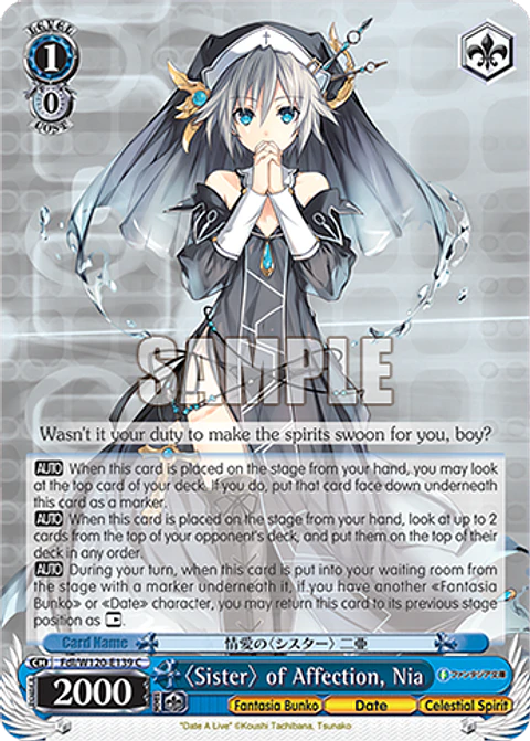〈Sister〉 of Affection, Nia - Fdl/W120-E139 - C