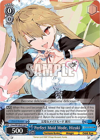 Perfect Maid Mode, Hizuki - Fma/W120-E134 - C 1