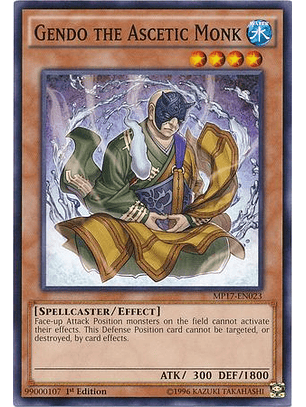 Gendo the Ascetic Monk - MP17-EN023 - Common