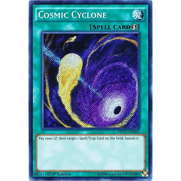 Cosmic Cyclone - MP17-EN105 - Secret Rare