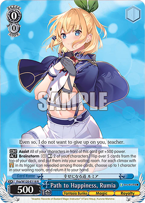 Path to Happiness, Rumia - Fra/W120-E118 - R