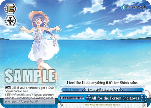 All for the Person She Loves - Fdl/W120-E148 - CR
