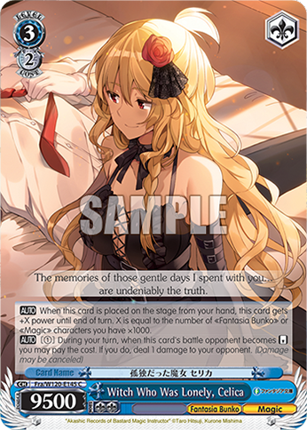 Witch Who Was Lonely, Celica - Fra/W120-E145 - C 1