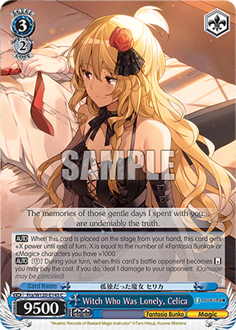 Witch Who Was Lonely, Celica - Fra/W120-E145 - C