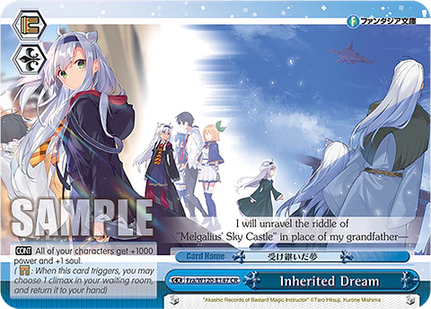 Inherited Dream - Fra/W120-E147 - CR