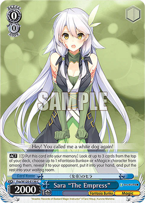 Sara "The Empress" - Fra/W120-E136 - C
