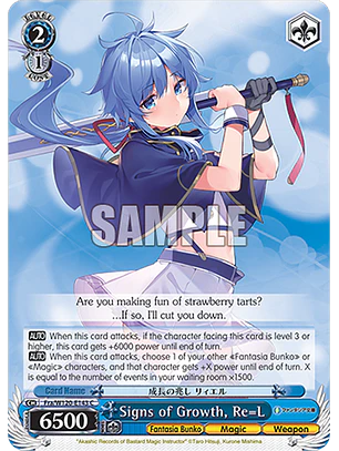 Signs of Growth, Re=L - Fra/W120-E143 - C