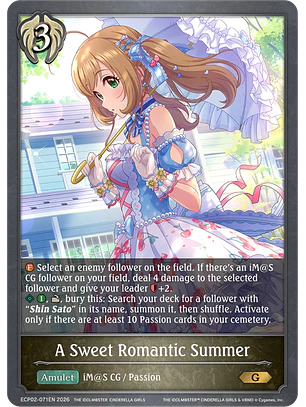 A Sweet Romantic Summer - ECP02-071EN - Gold