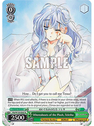 Whereabouts of the Plush, Teletha - Ffp/W120-E047 - R