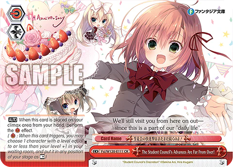 The Student Council's Advances Are Far From Over! - Fsi/W120-E111 - CR