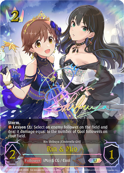 Rin & Mio (U) (a) - ECP02-U03aEN - Ultimate