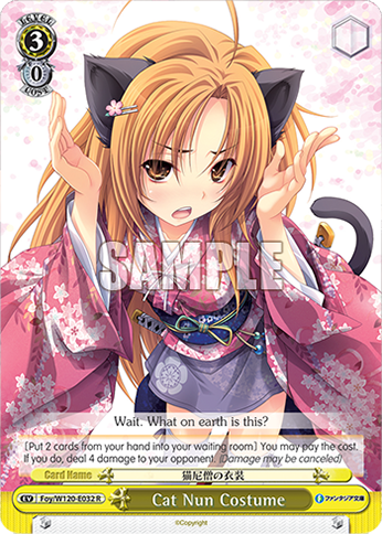 Cat Nun Costume - Foy/W120-E032 - R 1