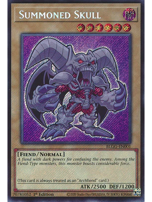 Summoned Skull - BLGG-EN001 - Secret Rare