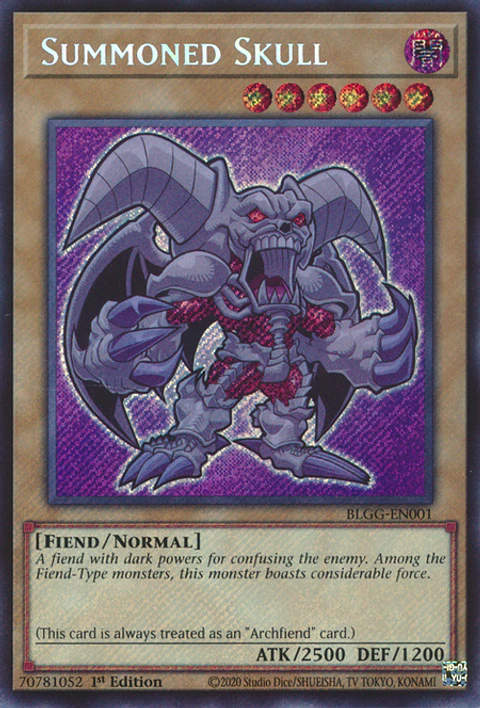 Summoned Skull - BLGG-EN001 - Secret Rare