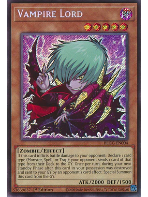 Vampire Lord - BLGG-EN004 - Secret Rare