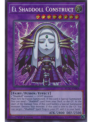 El Shaddoll Construct - BLGG-EN006 - Secret Rare