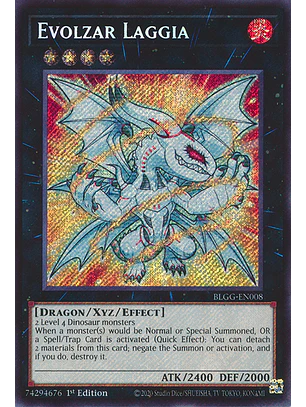 Evolzar Laggia - BLGG-EN008 - Secret Rare
