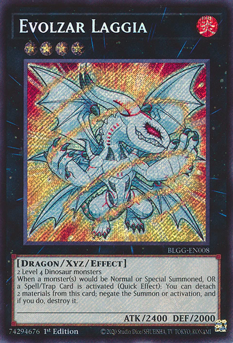 Evolzar Laggia - BLGG-EN008 - Secret Rare
