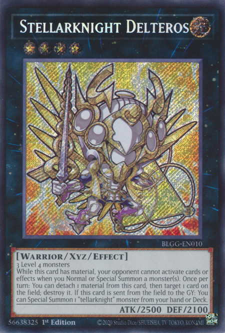 Stellarknight Delteros - BLGG-EN010 - Secret Rare 1
