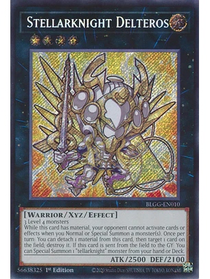 Stellarknight Delteros - BLGG-EN010 - Secret Rare