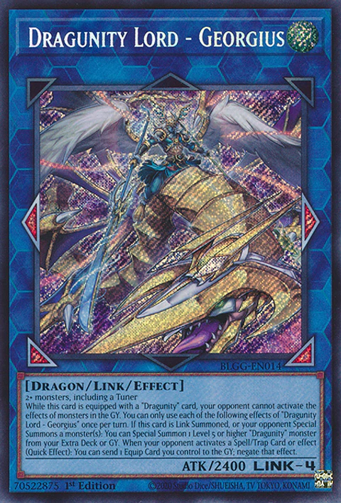 Dragunity Lord - Georgius - BLGG-EN014 - Secret Rare