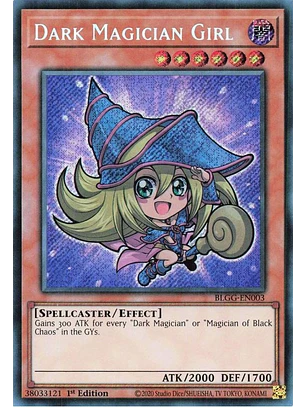 Dark Magician Girl - BLGG-EN003 - Secret Rare