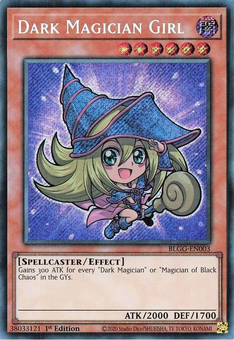 Dark Magician Girl - BLGG-EN003 - Secret Rare
