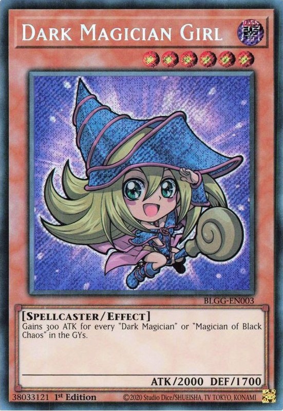 Dark Magician Girl - BLGG-EN003 - Secret Rare 1