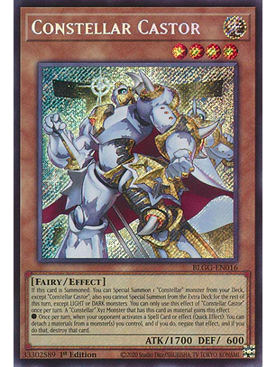 Constellar Castor - BLGG-EN016 - Secret Rare