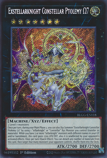 Exstellarknight Constellar Ptolemy Omega 7 - BLGG-EN018 - Secret Rare 1